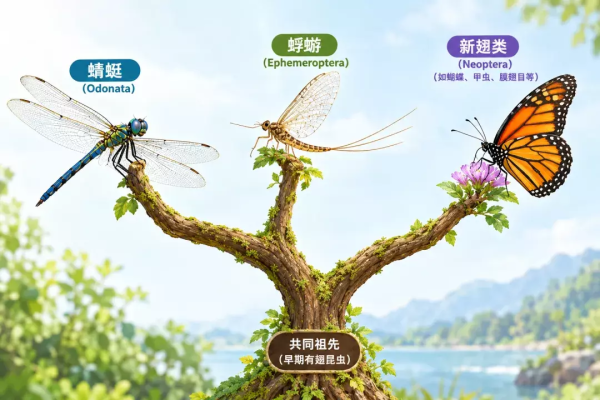 研究发现有翅昆虫起源演化时序
